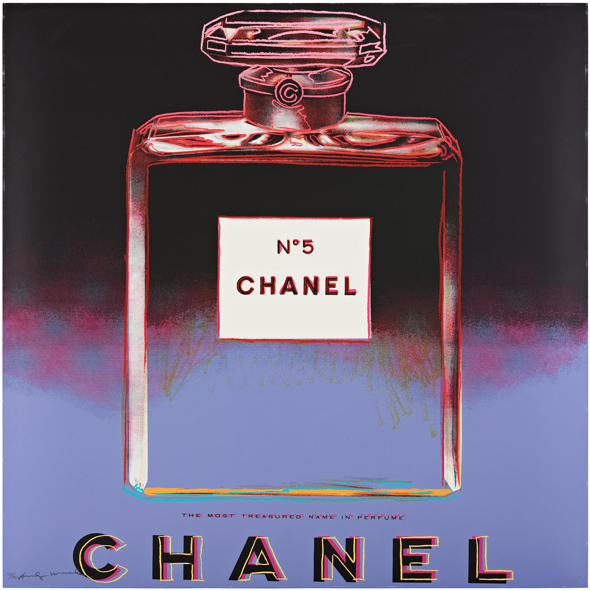Andy Warhol, "Chanel" from "Ads".