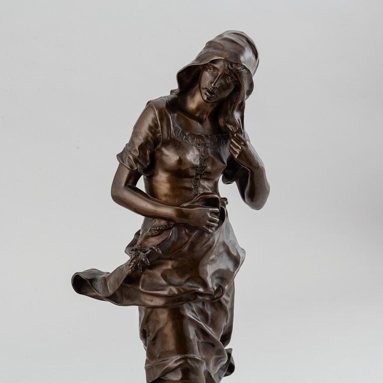 Jean Gautherin, sculpture. Signed. Founsdry mark. Bronze. Height 44.5 cm.