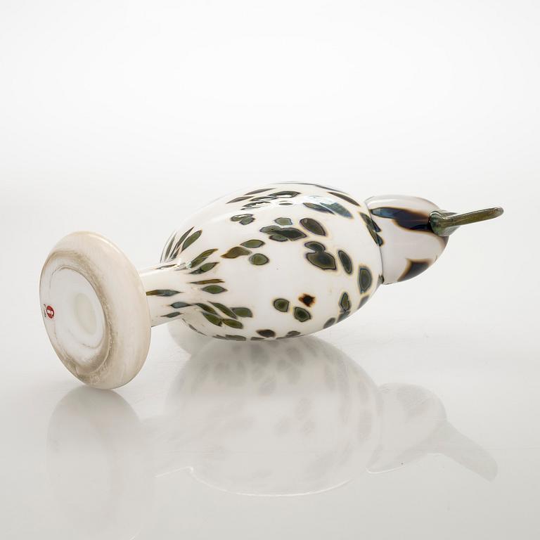 Oiva Toikka, lasilintu, "Valkyyria", signeerattu O. Toikka Nuutajärvi 158/250.