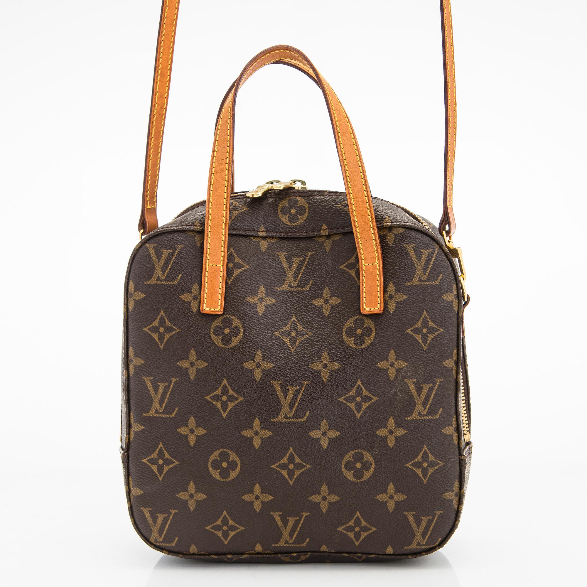 Louis Vuitton, a Monogram Canvas 'Spontini' bag.