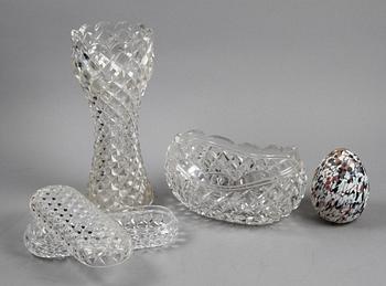 PARTI GLAS, 4 delar, bl a Monica Backström.