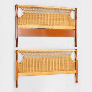 Josef Frank, a pair of model 960 headboards, Svenskt Tenn.