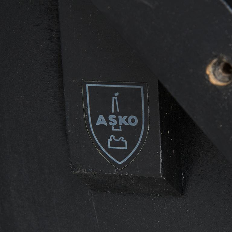 Ilmari Tapiovaara, nojatuoleja, 8 kpl, "Aslak", Asko 1960-luku.