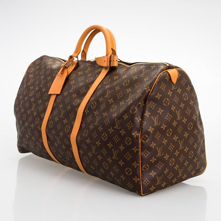 Louis Vuitton,  a Monogram Canvas 'Keepall 60' bag.