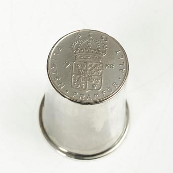 Sven-Erik Högberg, a silver cup, Gothenburg, post 1963.