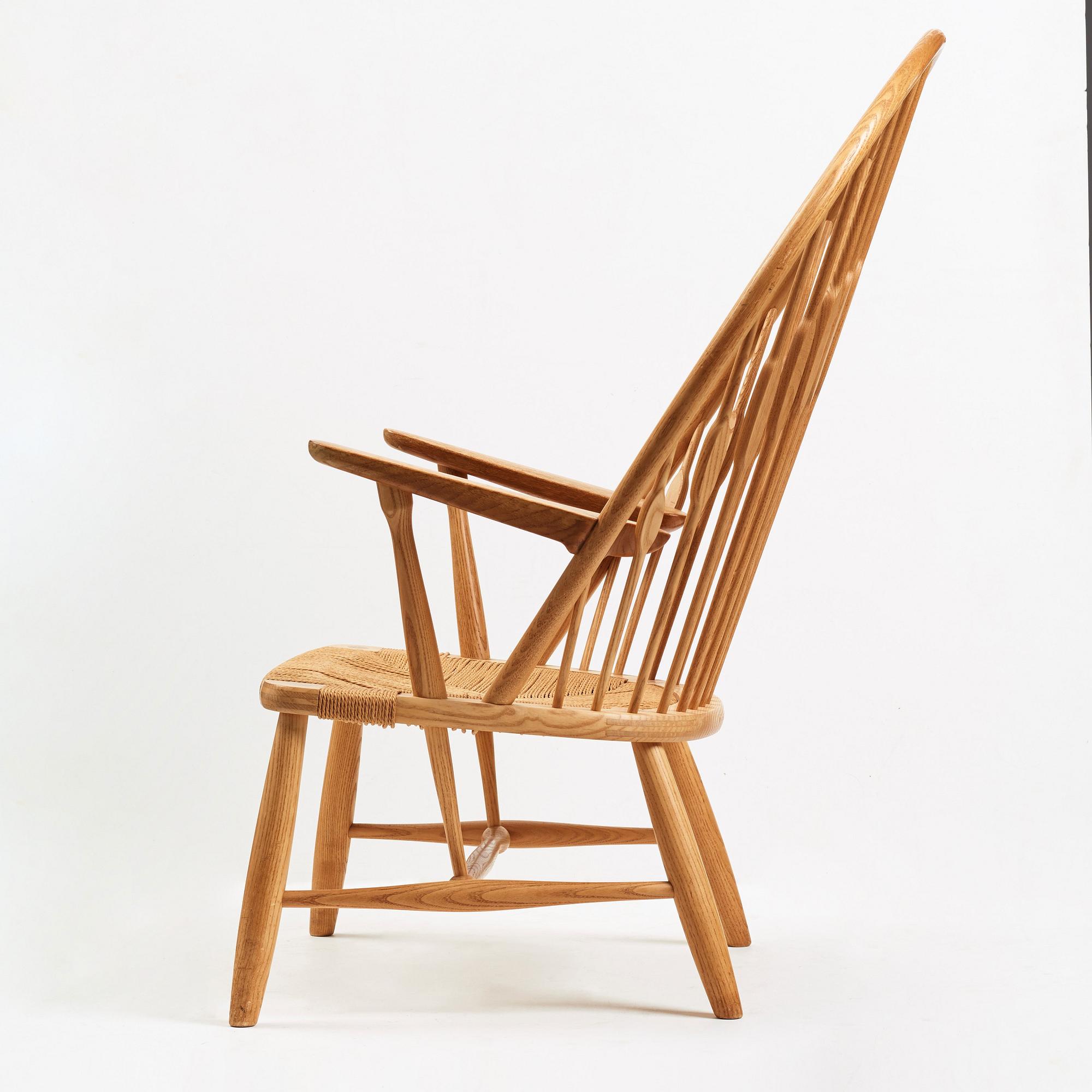 Hans J. Wegner, "Påfågelstolen / Peacock chair", Johannes Hansen, Danmark, 1950-60-tal.