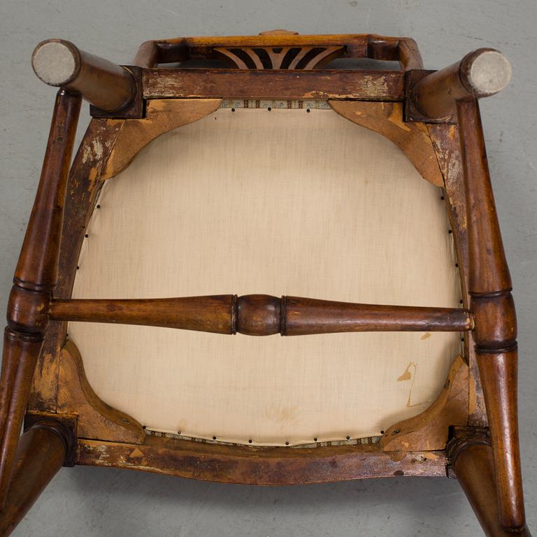 STOLAR, ett par, gustavianska, 1700-tal.
