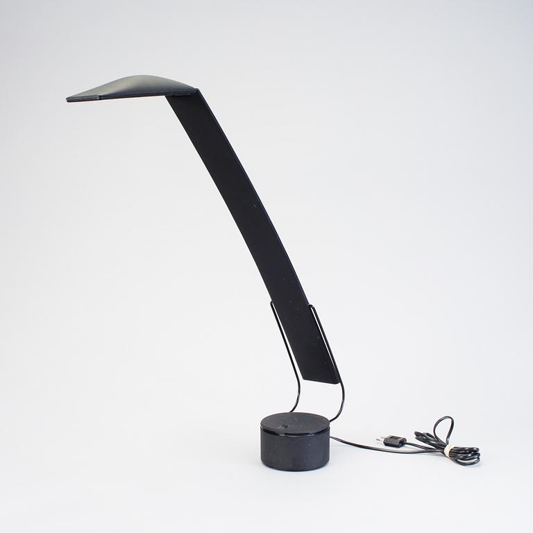 MARIO BARBAGLIA & MARCO COLOMBO, skrivbordslampa, plast, "Dove", för PAF studio, Milano, 1900-talets andra hälft.