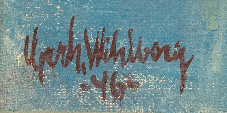 Gerhard Wihlborg, a signed and dated oil on canvas.