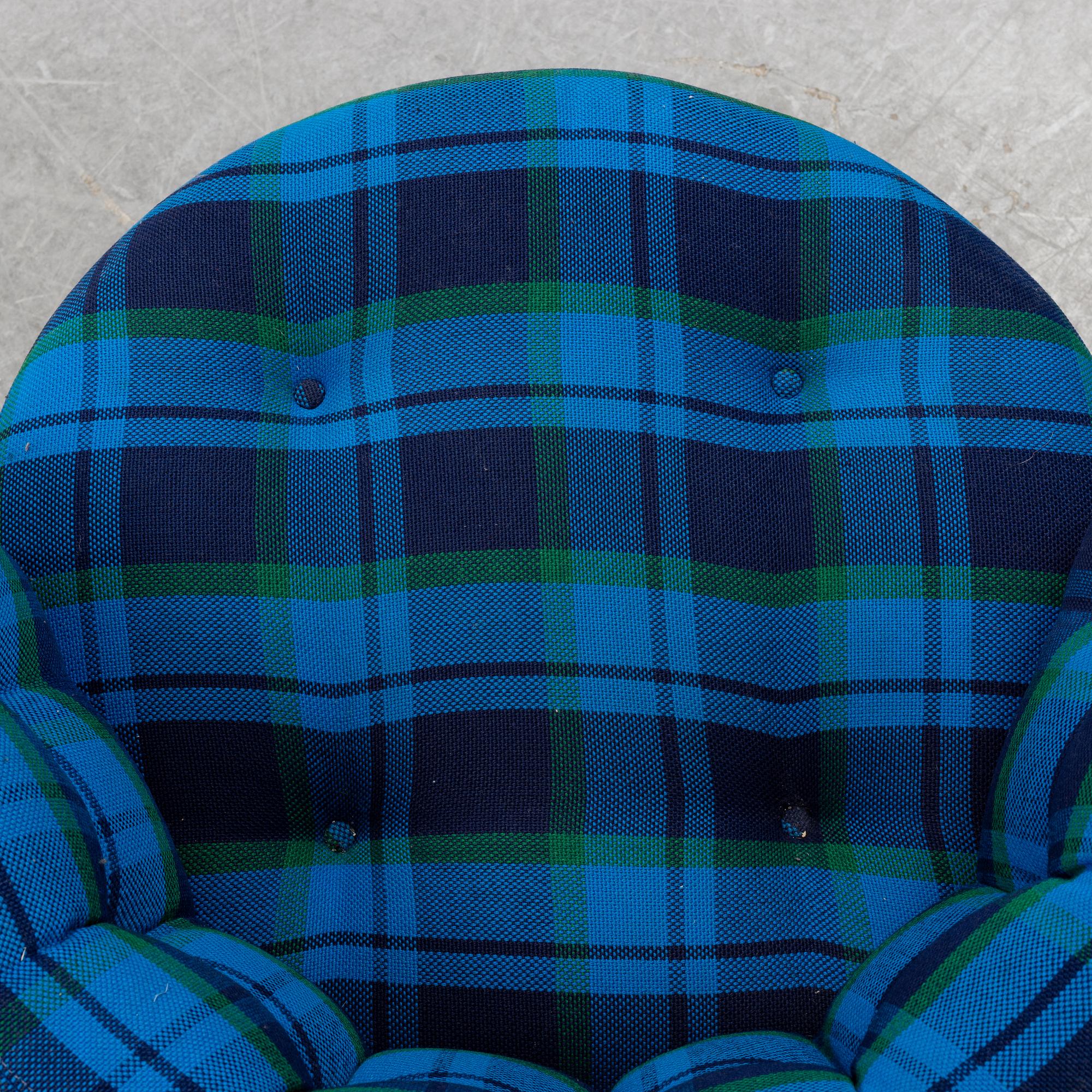 Lennart Bender, fåtölj, "Pokalen", AB Stjernmöbler, 1960-talets slut.