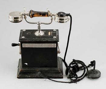 BORDSTELEFON, Telegrafverkets verkstad, Nynäshamn, 1900-talets första hälft.