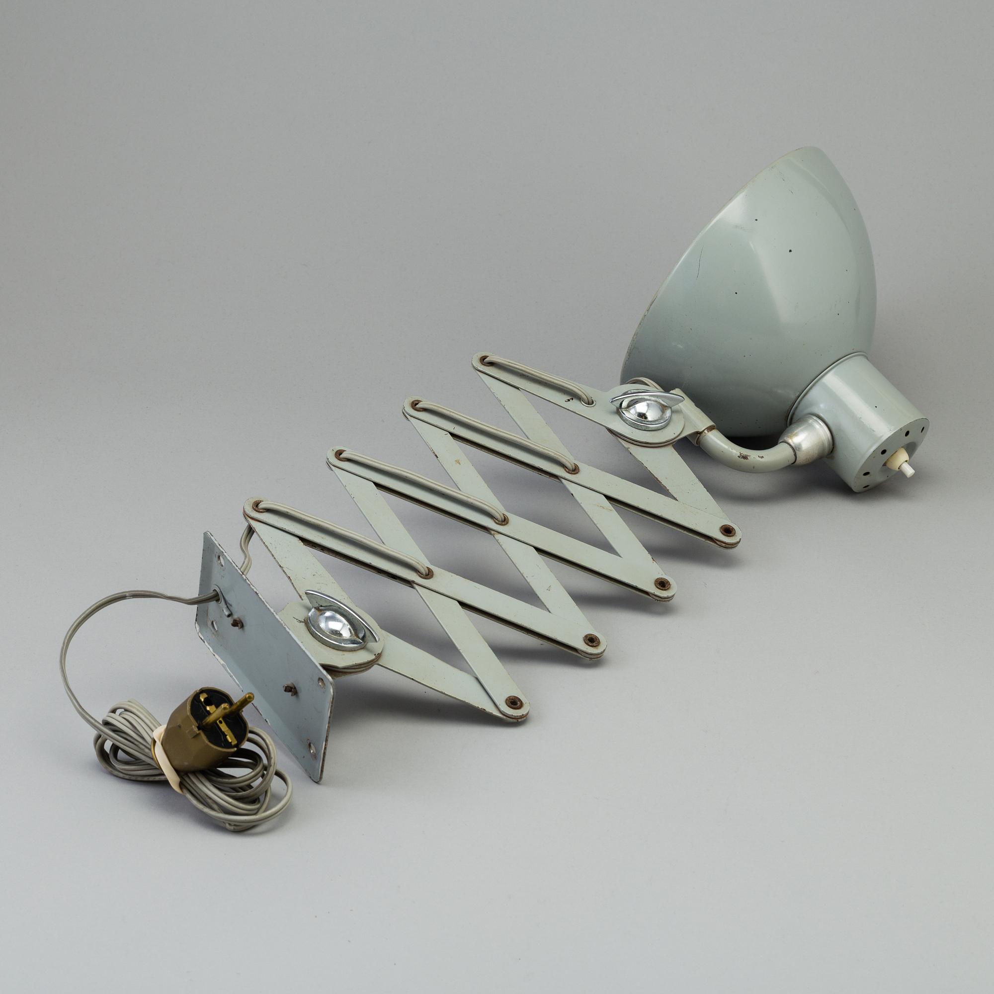 INDUSTRILAMPA/SAXLAMPA, 1900-talets mitt.