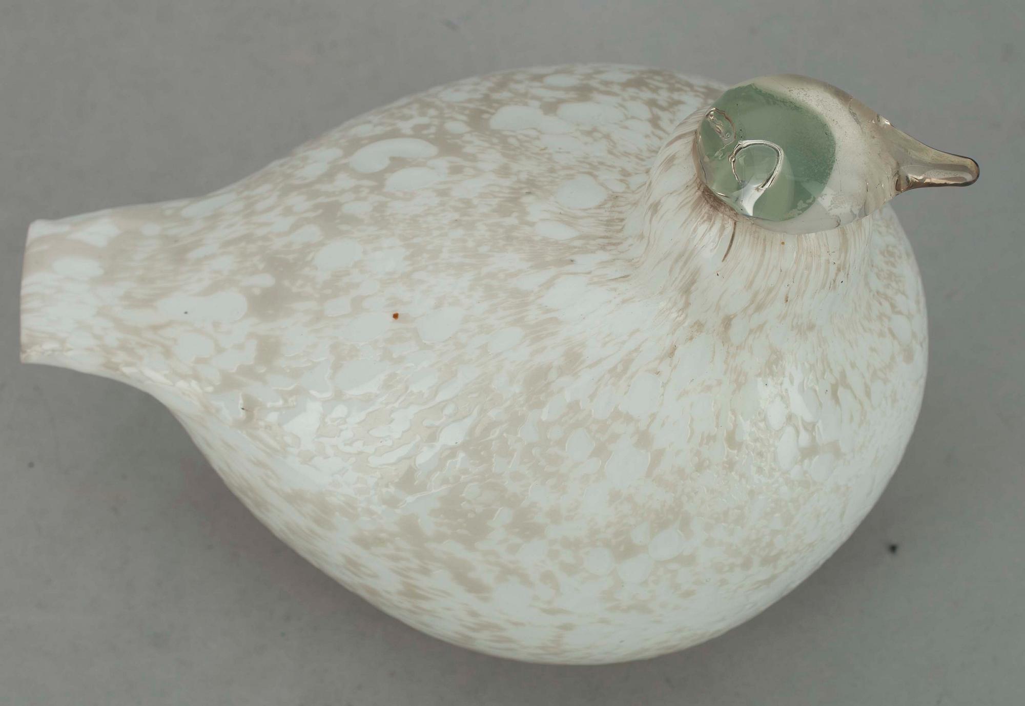 RIPA, glas, sign. Oiva Toikka Nuutajärvi Notsjö.