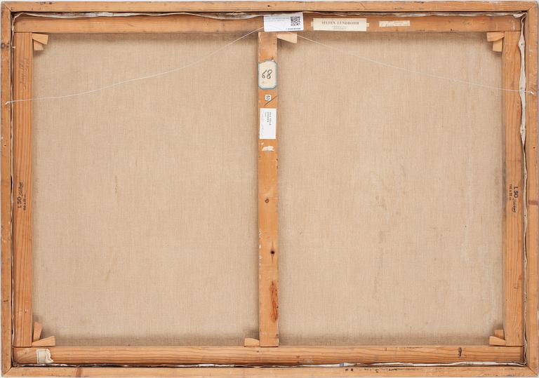 SIXTEN LUNDBOHM, olja  på duk, tillskriven, 1952.