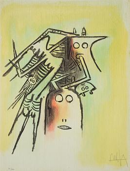 WIFREDO LAM, lithographs in colour, signed and numbered 78/262.