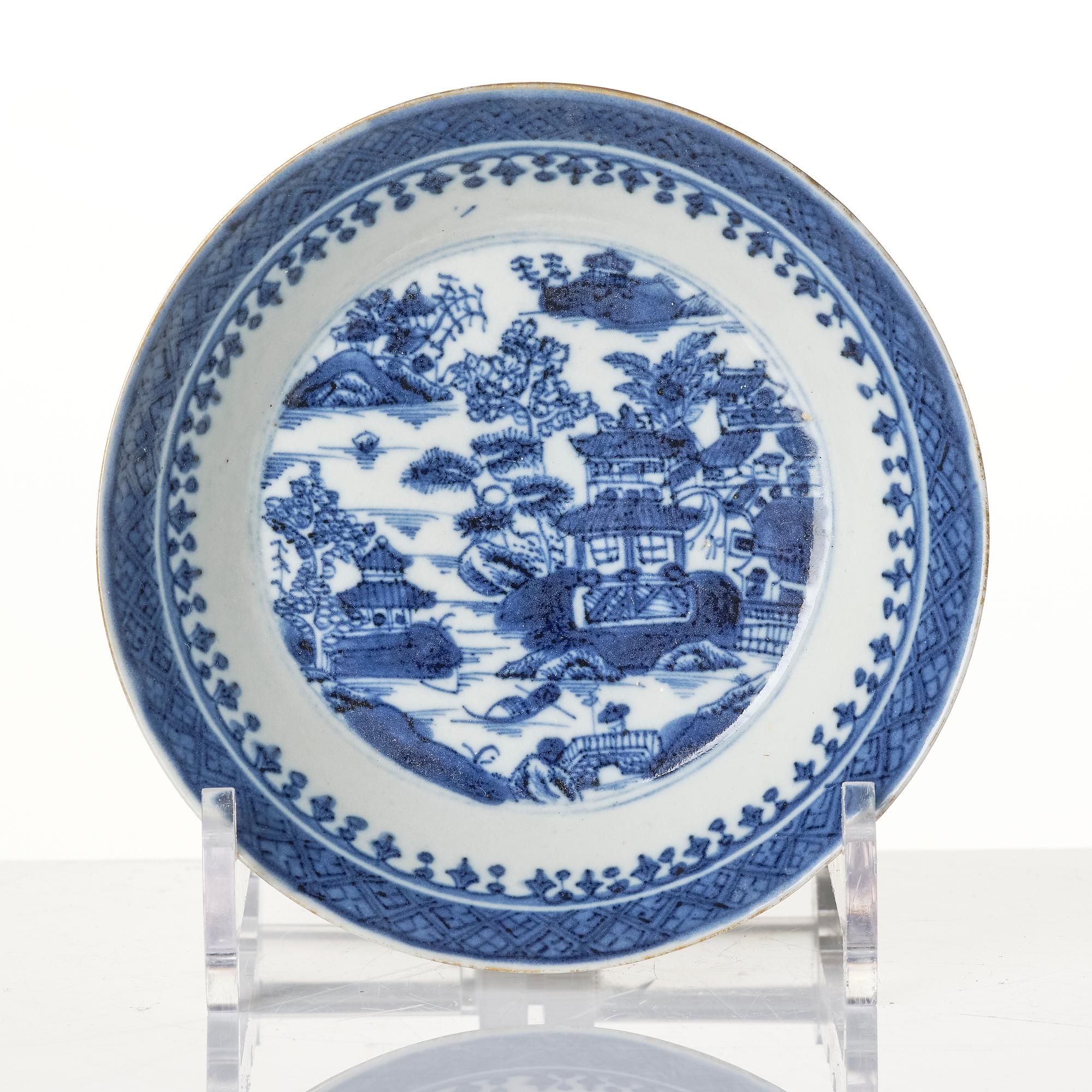 A group lot of Chinese Export porcelain, Qing dynasty, Qianlong (1736-95).