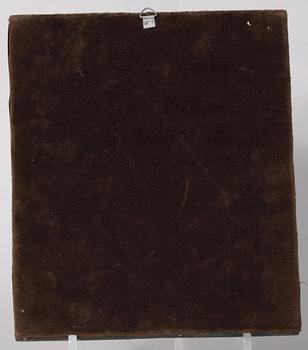 IKONER,2 st, trä, silver, mässing, trol Ryssland.