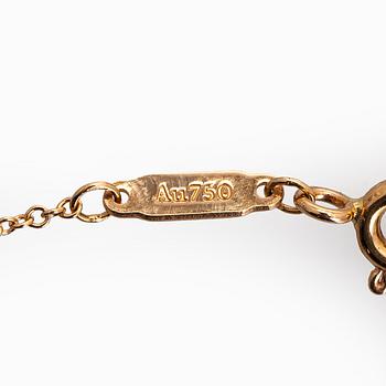 Tiffany & Co, kaulakoru, "T Smile", 18K kultaa.