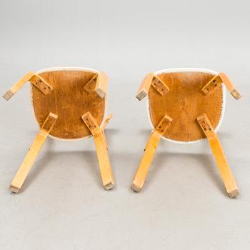 ALVAR AALTO, TUOLEJA, 2 kpl, "69", Artek, 1900-luvun puoliväli.