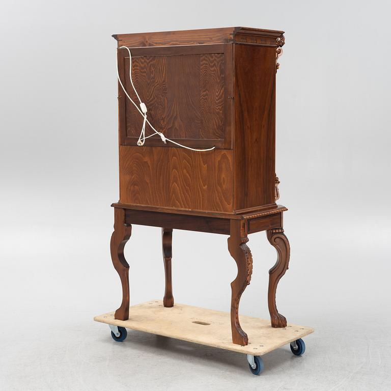 Bar cabinet, Baroque style, 20th century.
