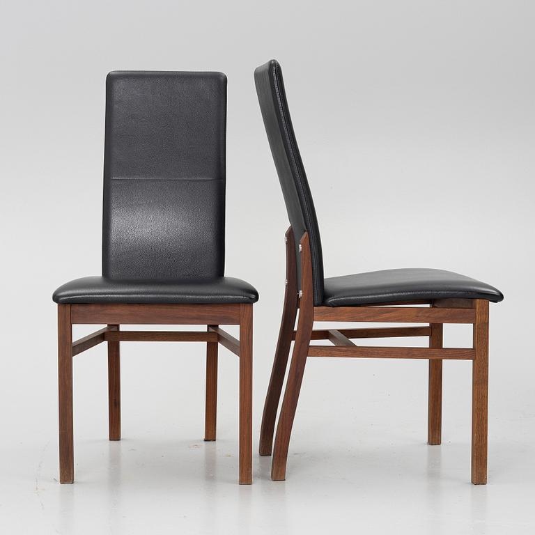 Nissen & Gehl, a five piece dining suite, Naver Collection, Gramrode Möbelfabrik, Denmark.