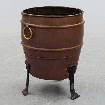 A copper barrel circa 1900.