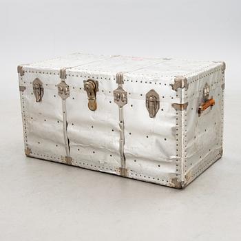 An aluminium trunk, Germany 20th Century.