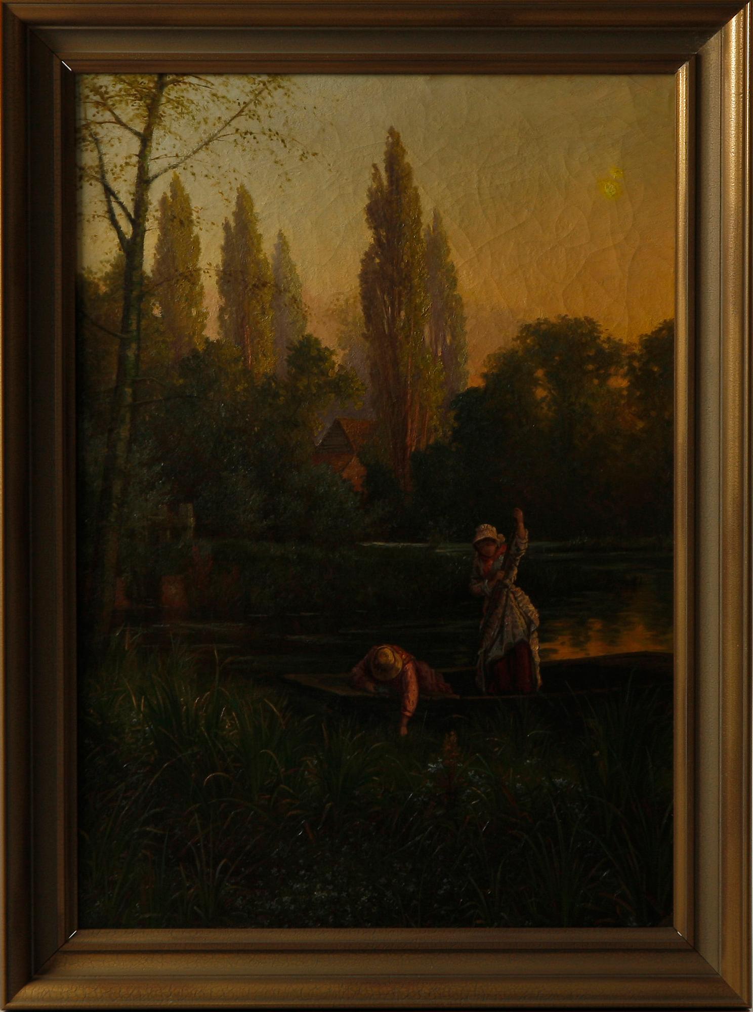 HENRY JOHN YEEND KING, olja på duk, sign.