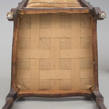 KARMSTOL, senbarock. Troligen Sydeuropa, 1700-talets andra hälft.