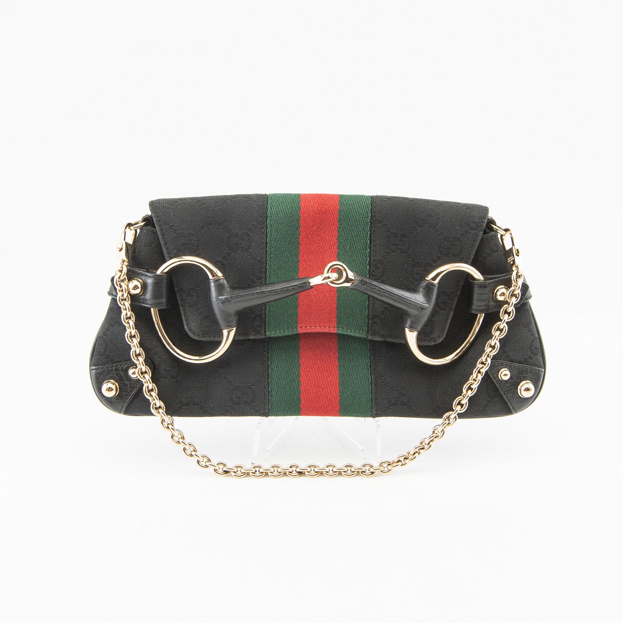 Gucci väska "Horsbit chain small shoulder bag".