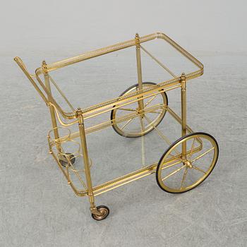 A second half of the 20th Century drink trolley.