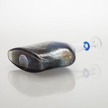 Bertil Vallien, bottle signed Kosta Boda B. Vallien 89253.