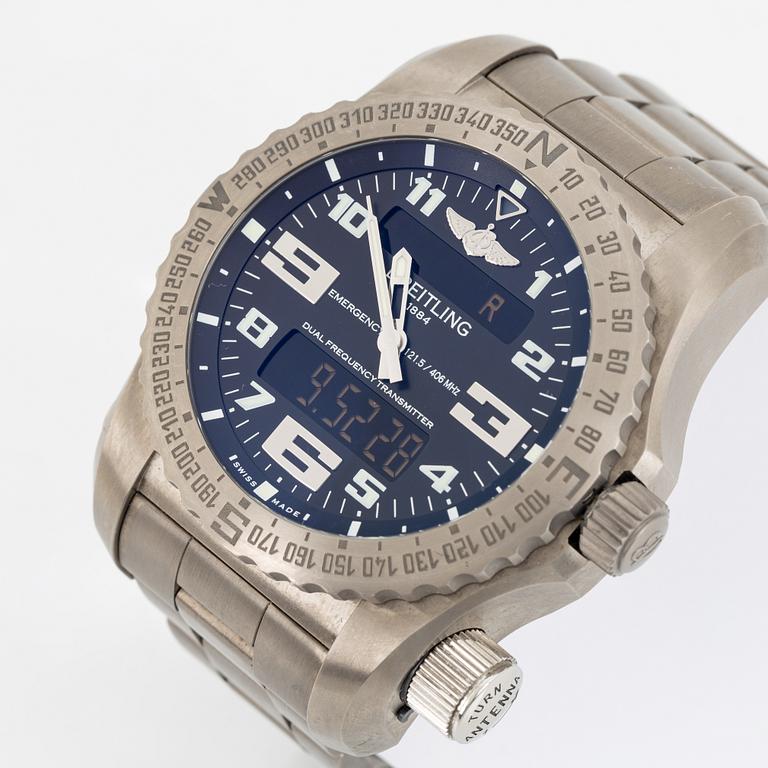 Breitling, Emergency II, armbandsur, 51 mm.