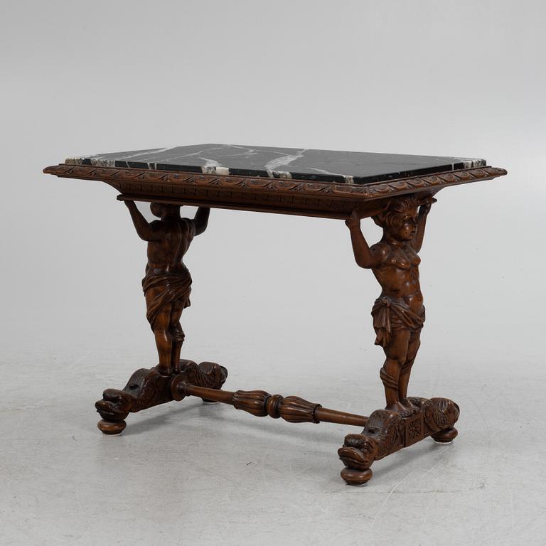 Table, Baroque-style, first half of the 20th century.