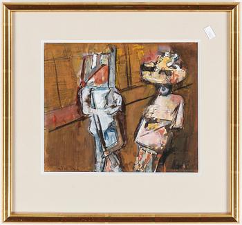 Endre Nemes · ENDRE NEMES, gouache, signerad.