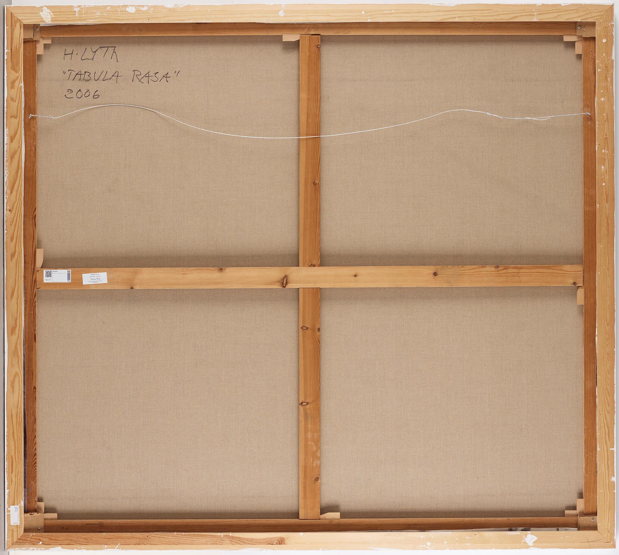 Harald Lyth, "Tabula Rasa".