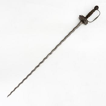 A North European sword 17th century.