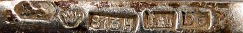 PARTI SILVER, 8 delar, bla Finland, 1900-tal,.