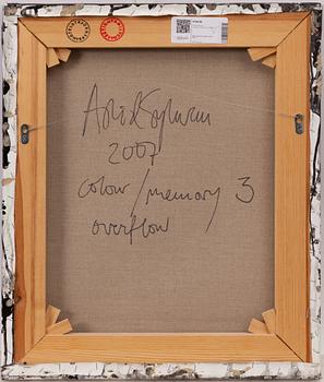 Astrid Sylwan, "Colour/Memory 3, Overflow".