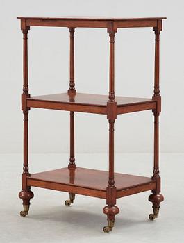 ETAGERE, mahogny, 1800-tal.