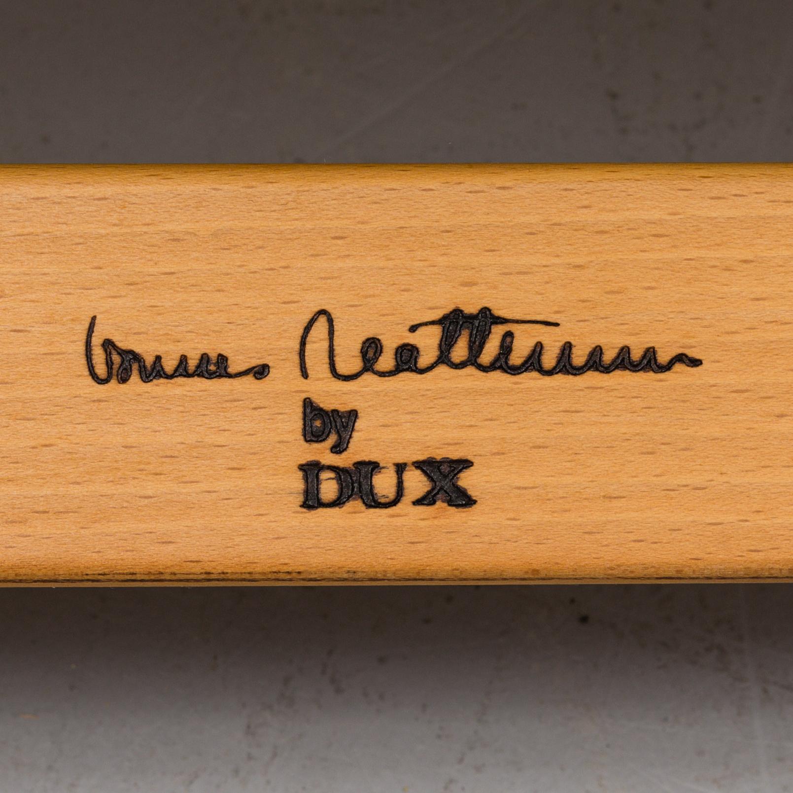 a pair of 'Pernilla' easy chairs by Bruno Mathsson, second half of the 20th century.