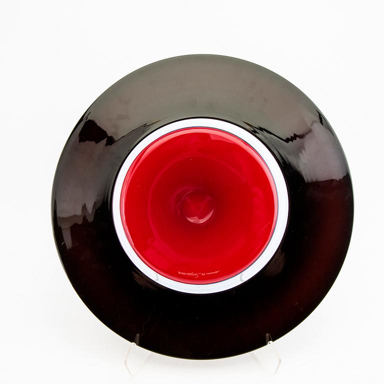 Timo Sarpaneva, fat,"Tuuli", Venini Italien 1990.