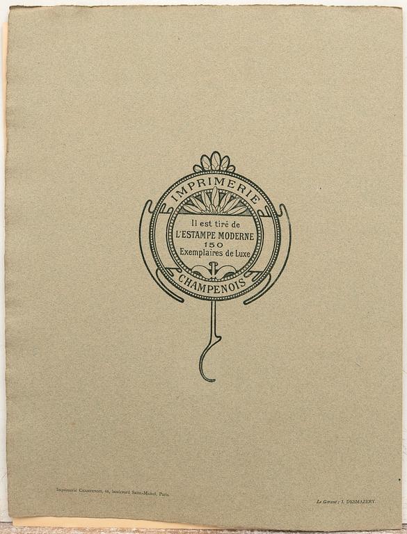 Alphonse Mucha, "Salomé".