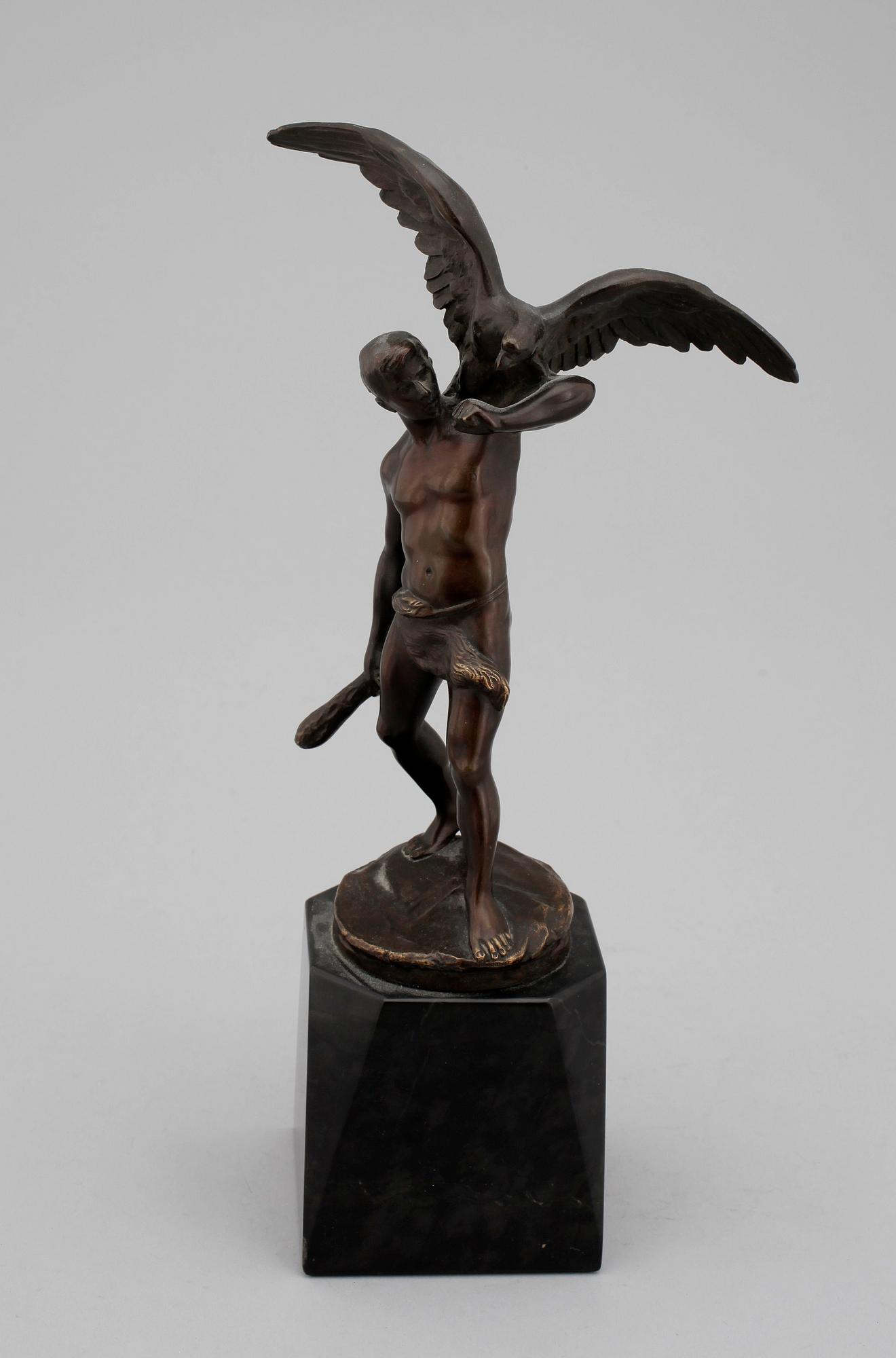 JULIUS SCHMIDT-FELLING, skulptur, brons, sign i godset.