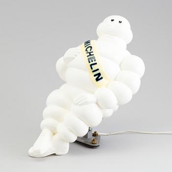 A 1986 plastic  Michelin Man Lamp.