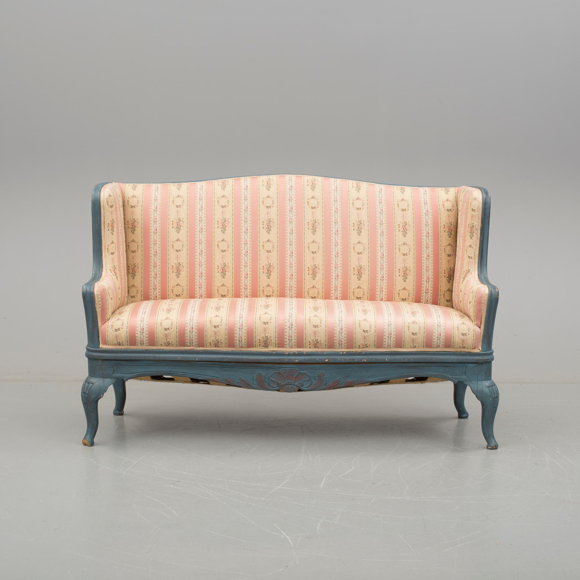 SOFFA, rokokostil, 1930/40-tal.