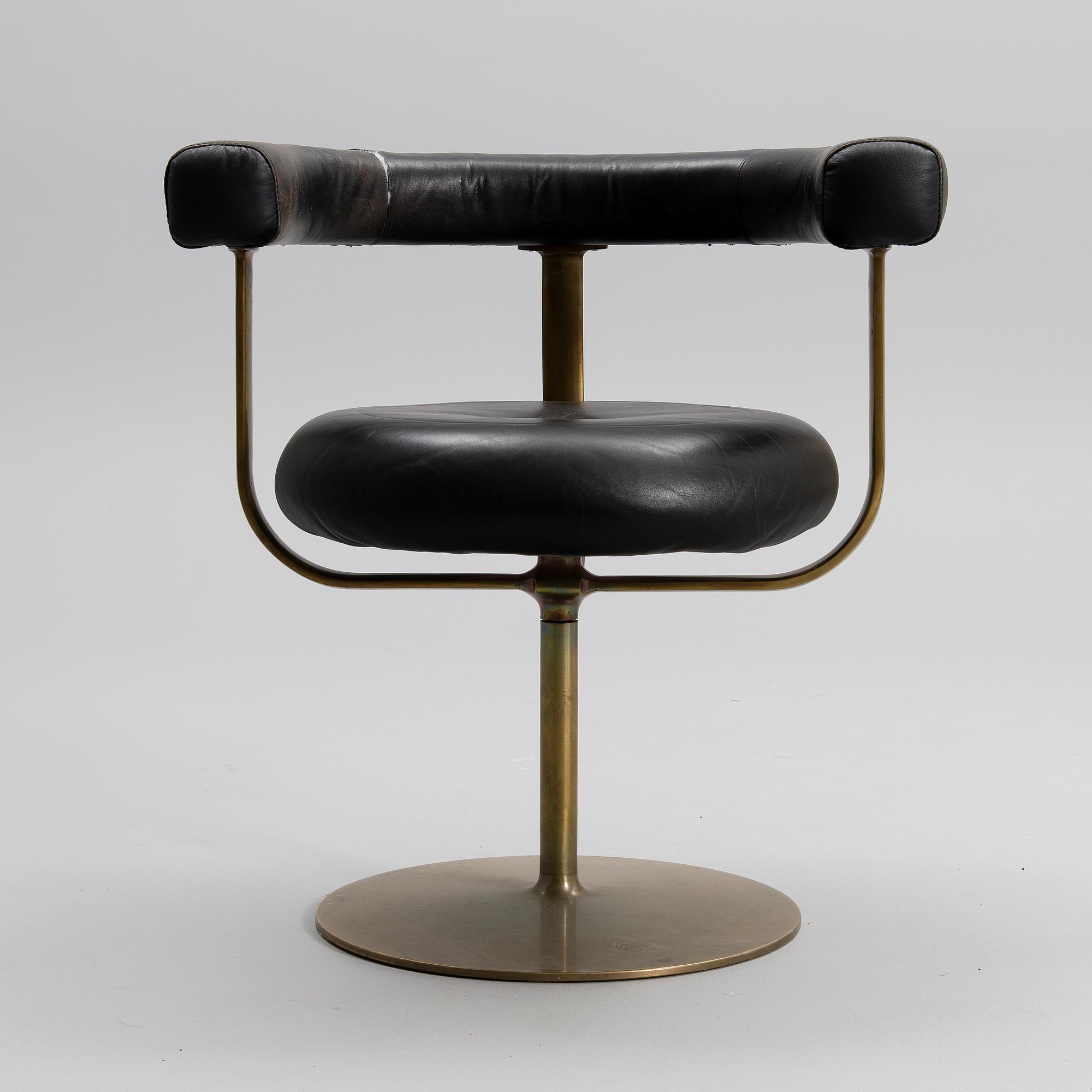 ESKO PAJAMIES, armchair, "Polar" manufacturer Finnlepo, late 20th century.