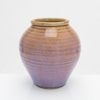 Michael Schilkin, a stoneware vase, signed Schilkin Arabia.