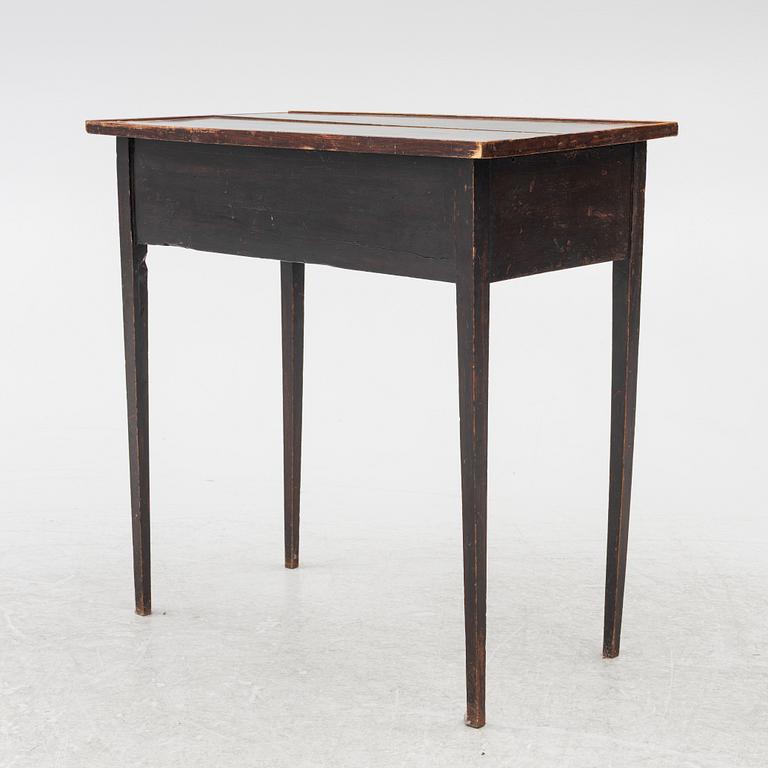 A Gustavian ladies desk, late 18th century.