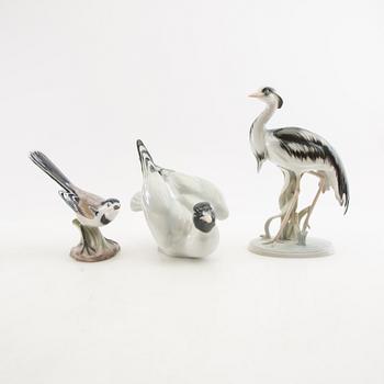 Figurines 10 pcs mostly Germany 20th century porcelain.